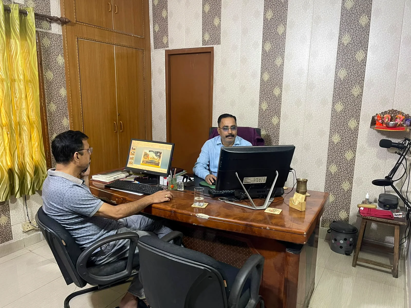 Superb Creations office meeting