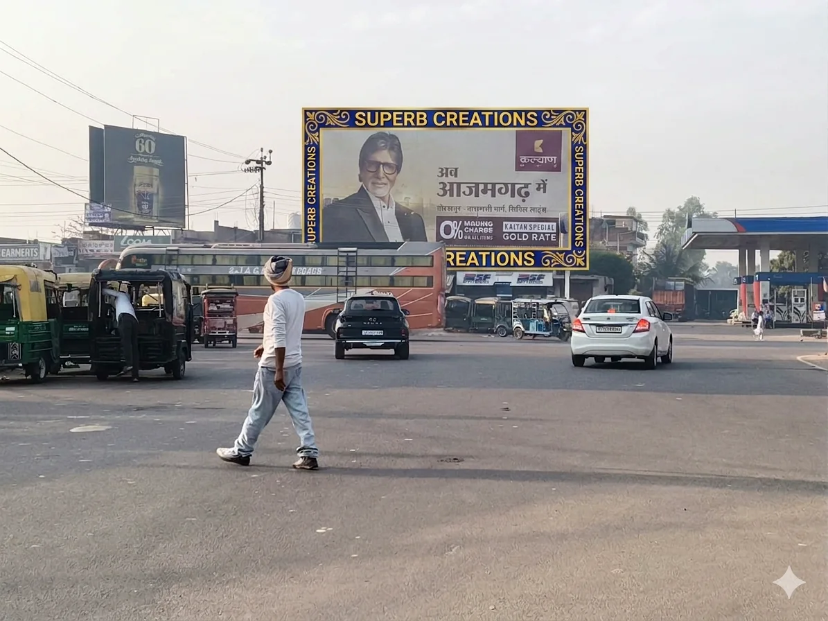 Billboard in Azamgarh